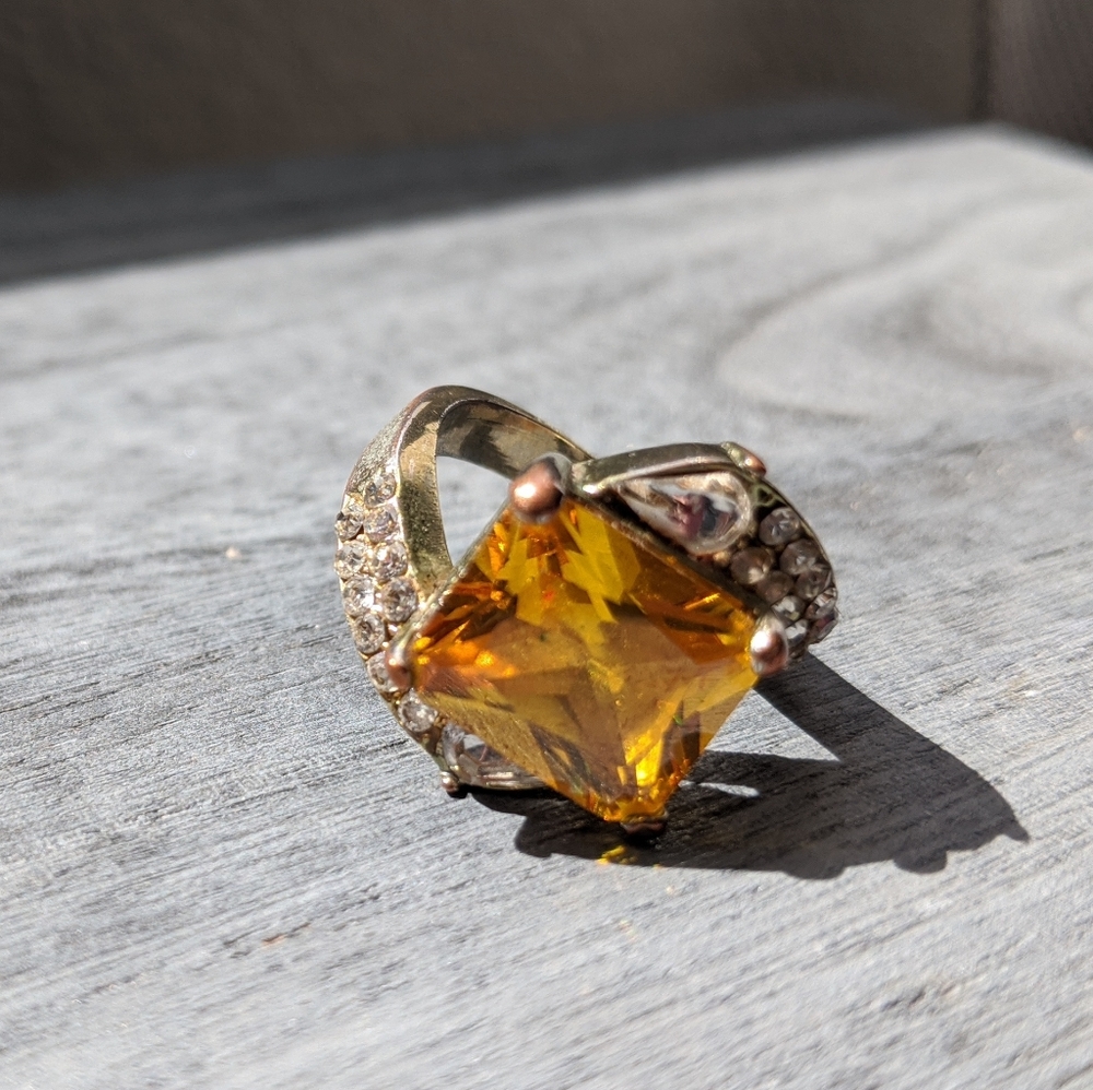 Canary Stone Ring